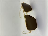 Occhiali da sole Bottega Veneta Uomo BV1012S003 GOLD GOLD BROWN60 - BV1012S003 GOLD GOLD BROWN60